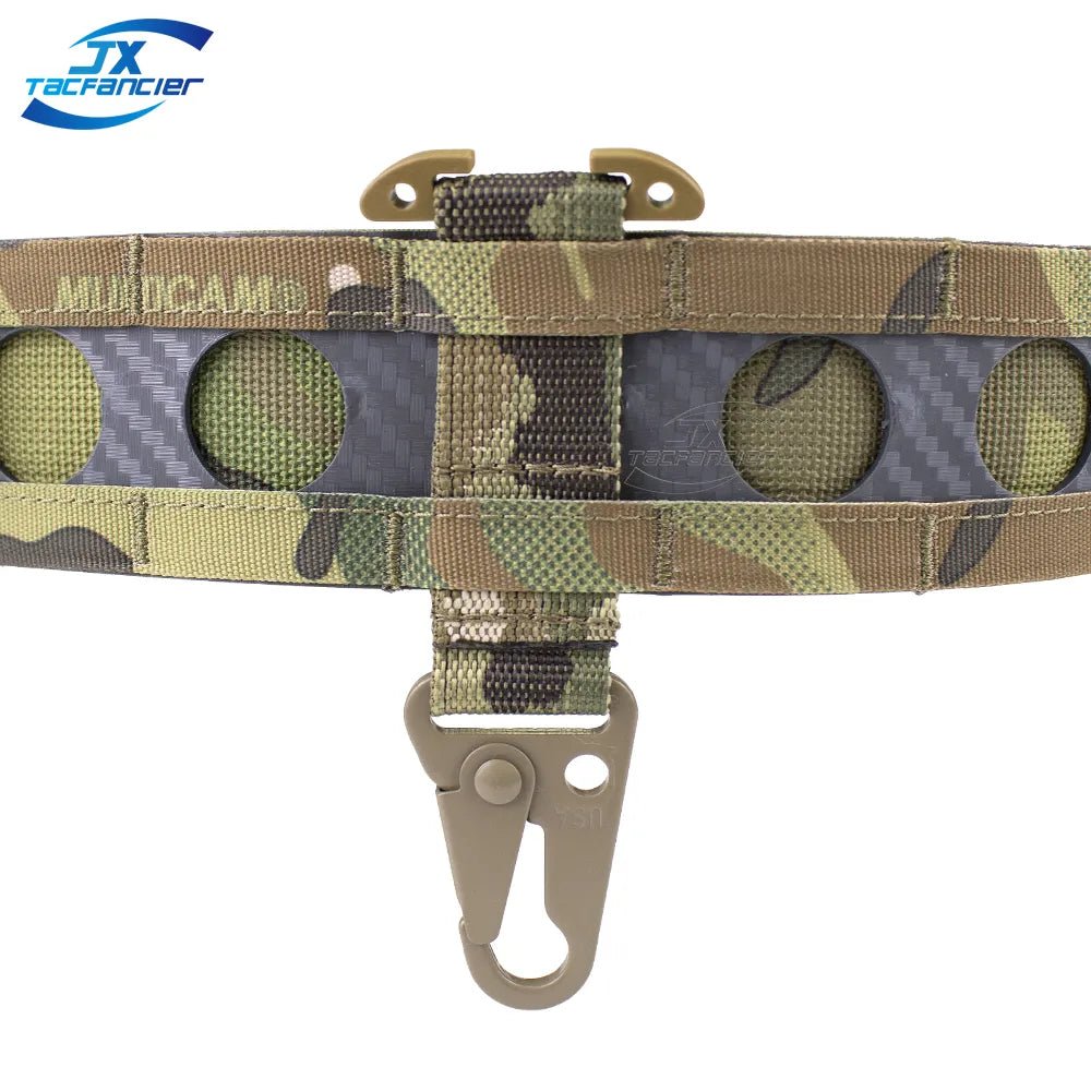 Tactische clash haak hangende karabijnhaak - ICB molle webbing clip olecranon metaal - Bivakshop