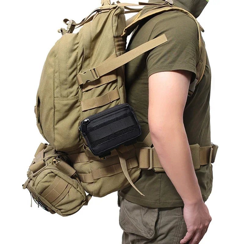 Tactische heuptas met Molle - systeem - Dubbelgelaagde outdoor tas voor klimmen, camping en jagen - Bivakshop