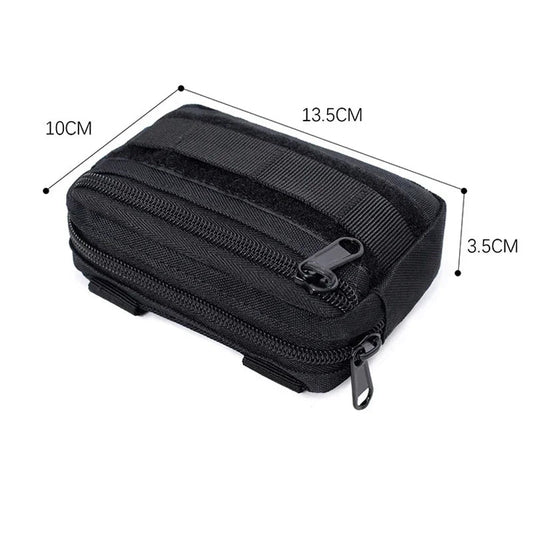 Tactische heuptas met Molle - systeem - Dubbelgelaagde outdoor tas voor klimmen, camping en jagen - Bivakshop
