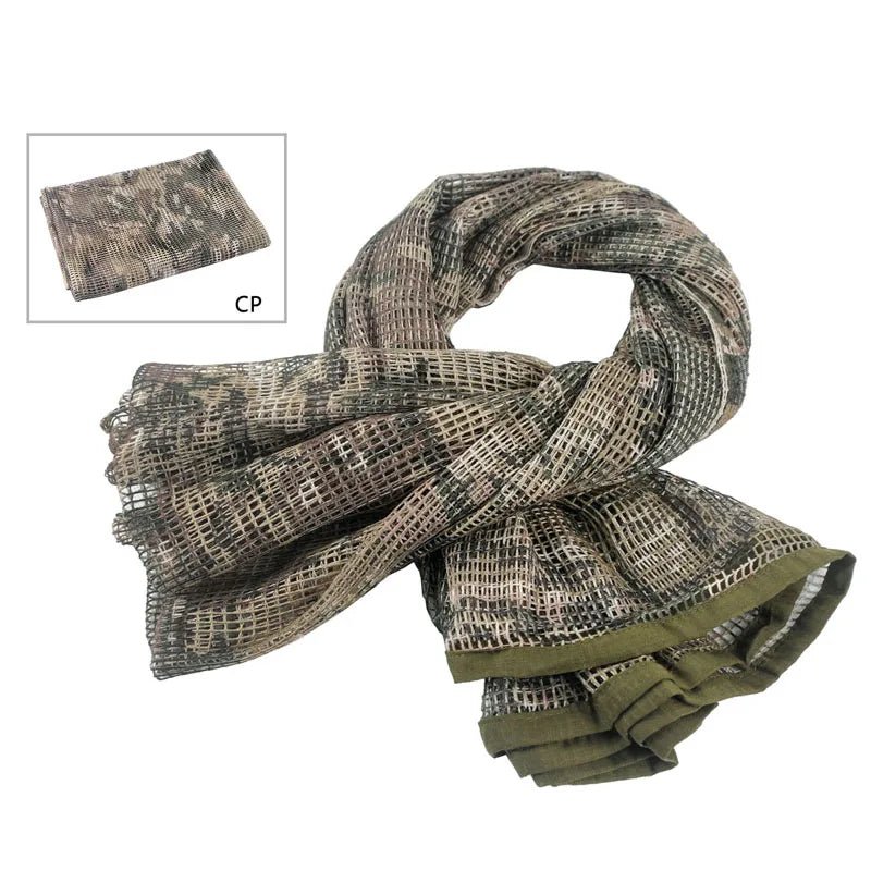 Tactische militaire sjaal - Camouflagepatroon voor buitenactiviteiten - Bivakshop