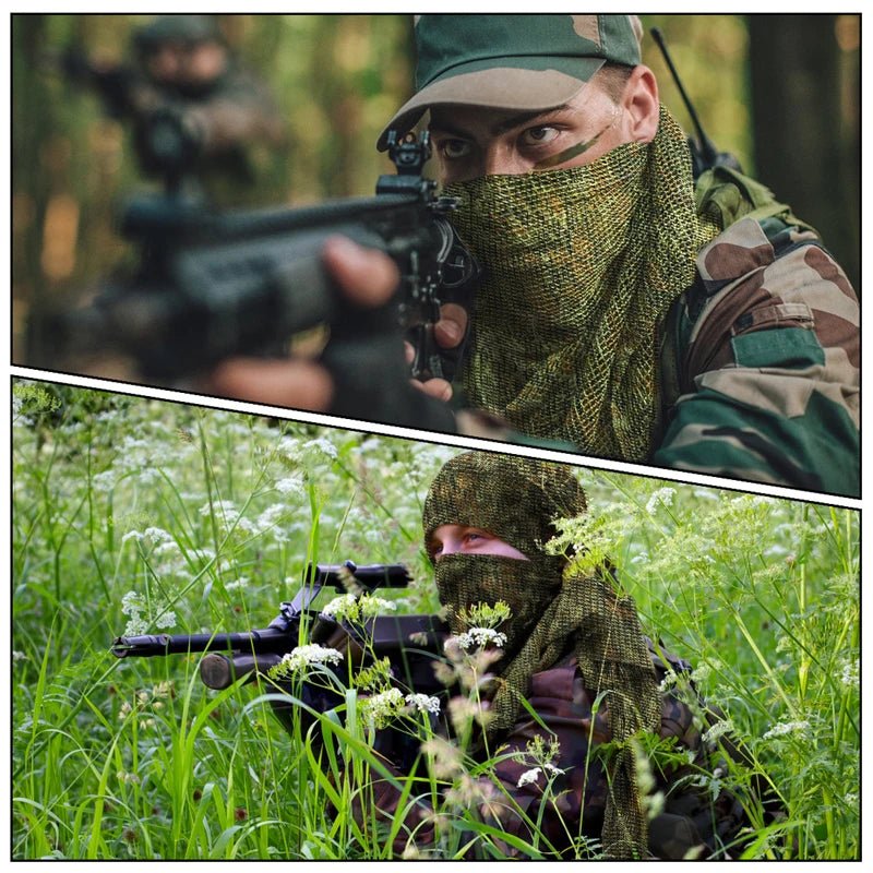 Tactische militaire sjaal - Camouflagepatroon voor buitenactiviteiten - Bivakshop