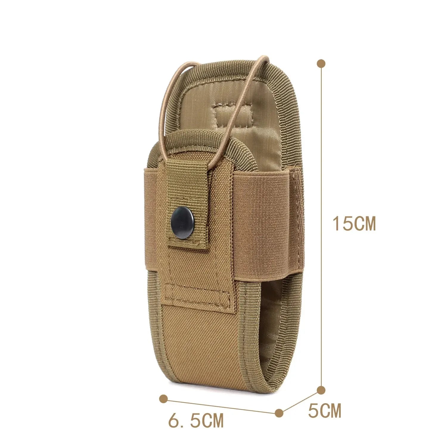 Tactische Molle Walkie Talkie Pouch – Duurzame portofoonholster voor outdoor en jacht - Bivakshop