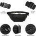 Tactische Nylon Schoudertas – Multi - functionele EDC Waist Pack – Hoge Capaciteit Heuptas & Crossbody voor Outdoor & Survival - Bivakshop