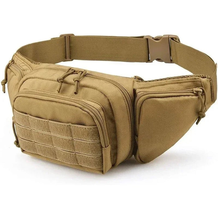 Tactische Nylon Schoudertas – Multi - functionele EDC Waist Pack – Hoge Capaciteit Heuptas & Crossbody voor Outdoor & Survival - Bivakshop