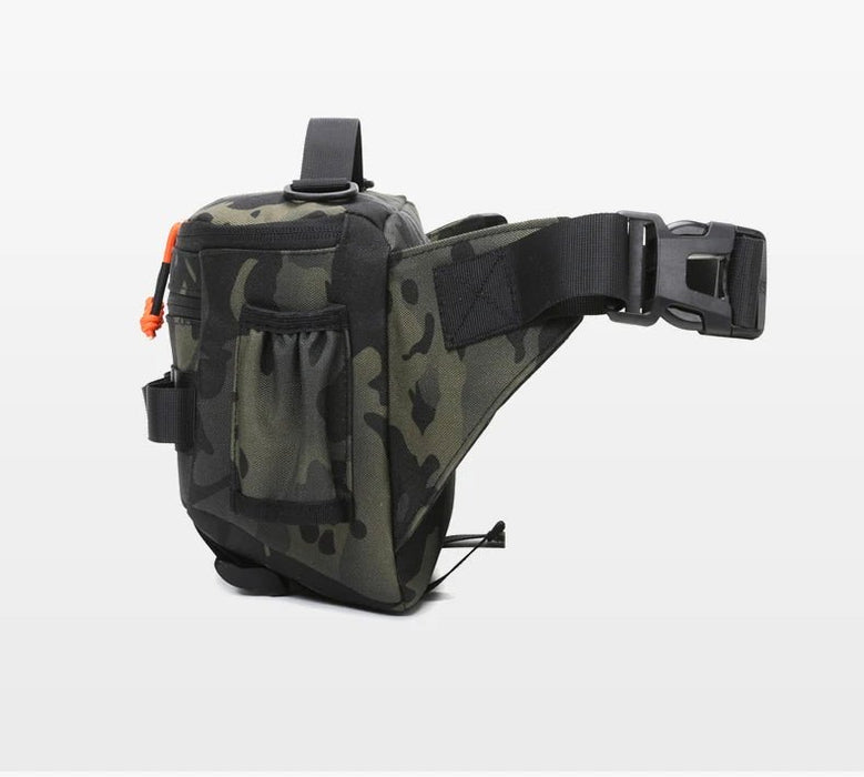 Tactische Vissers Chest Pack – MOLLE Systeem voor Kunstaas & Tackle - Bivakshop