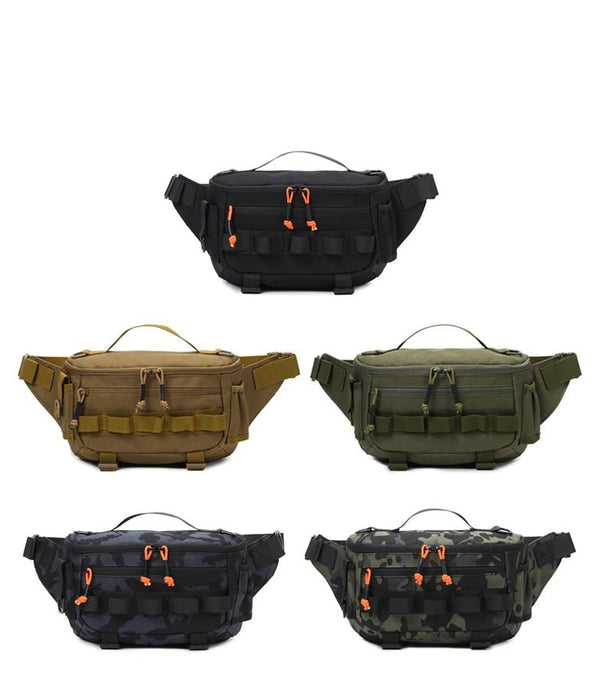 Tactische Vissers Chest Pack – MOLLE Systeem voor Kunstaas & Tackle - Bivakshop