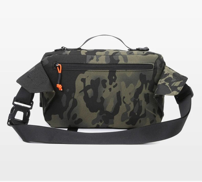 Tactische Vissers Chest Pack – MOLLE Systeem voor Kunstaas & Tackle - Bivakshop