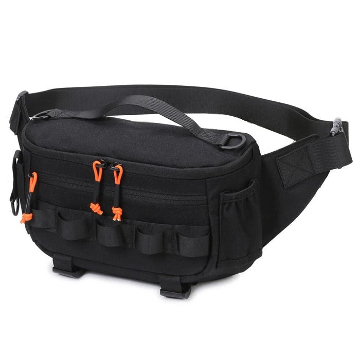Tactische Vissers Chest Pack – MOLLE Systeem voor Kunstaas & Tackle - Bivakshop