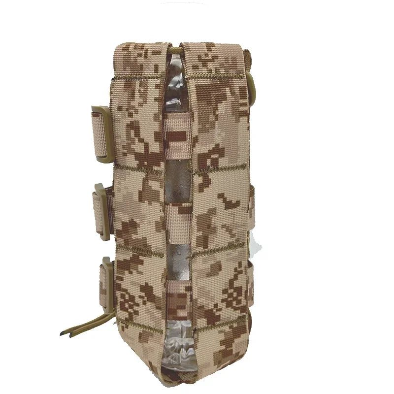 Tactische waterfles pouch – Verstelbare kettle bag – Geschikt voor hiking, camping & klimmen 2L - Bivakshop