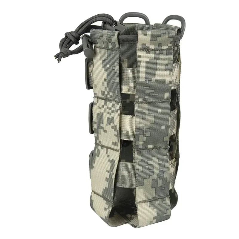 Tactische waterfles pouch – Verstelbare kettle bag – Geschikt voor hiking, camping & klimmen 2L - Bivakshop