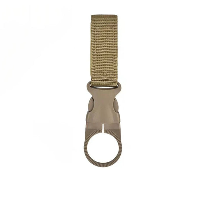 Tactische Waterfleshouder Clip – Nylon Webbing & Carabiner - Bivakshop