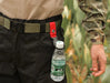 Tactische Waterfleshouder Clip – Nylon Webbing & Carabiner - Bivakshop
