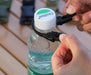 Tactische Waterfleshouder Clip – Nylon Webbing & Carabiner - Bivakshop