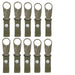 Tactische Waterfleshouder Clip – Nylon Webbing & Carabiner - Bivakshop