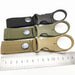Tactische Waterfleshouder Clip – Nylon Webbing & Carabiner - Bivakshop