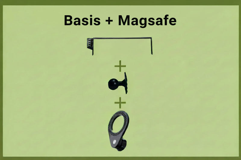 MagSafe telefoonhouder Toyota bZ4X en Subaru Solterra