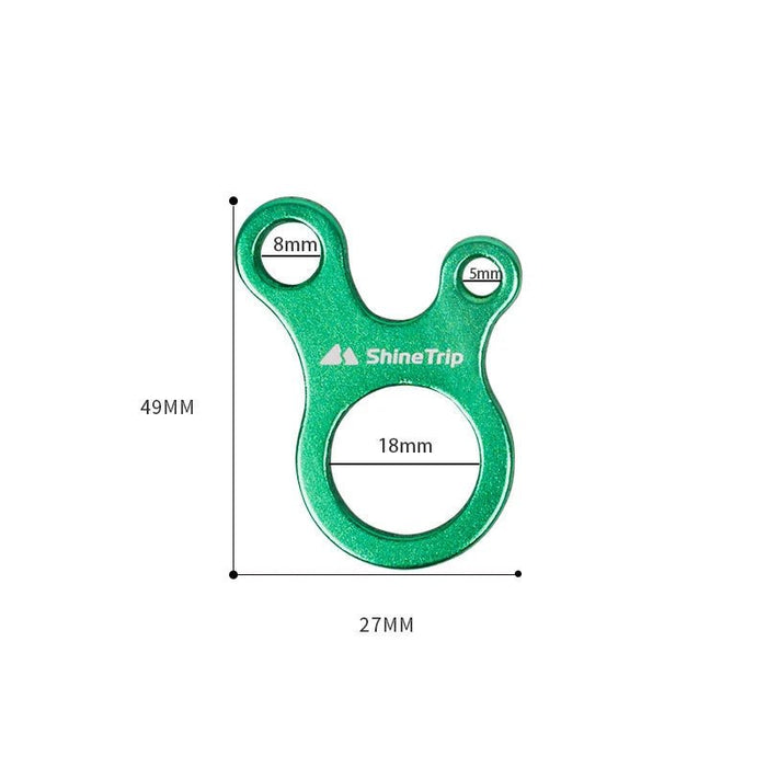 Tent - Antislip windkoord gespen - 3 Gaten - Bivakshop