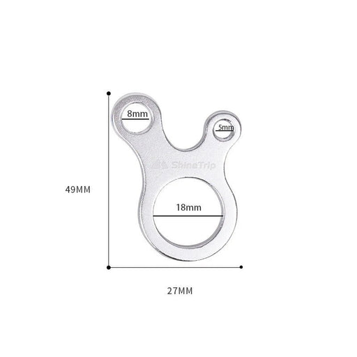 Tent - Antislip windkoord gespen - 3 Gaten - Bivakshop