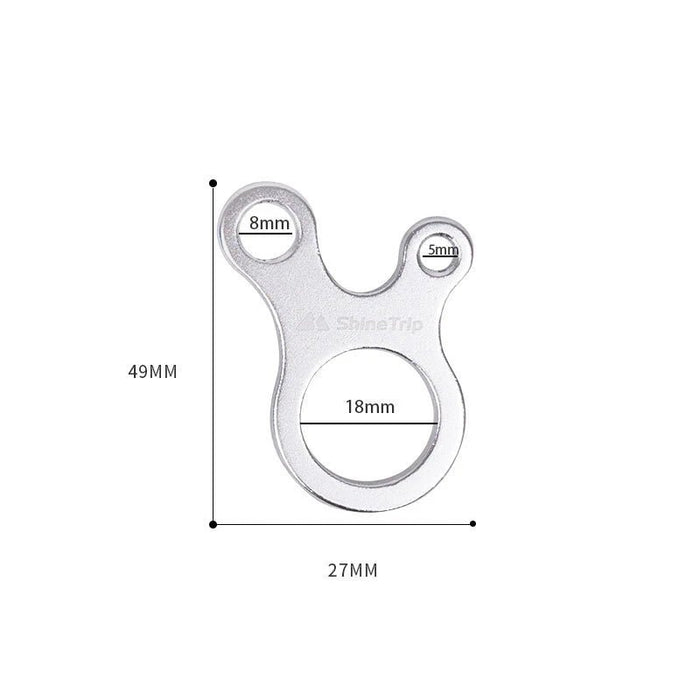 Tent - Antislip windkoord gespen - 3 Gaten - Bivakshop