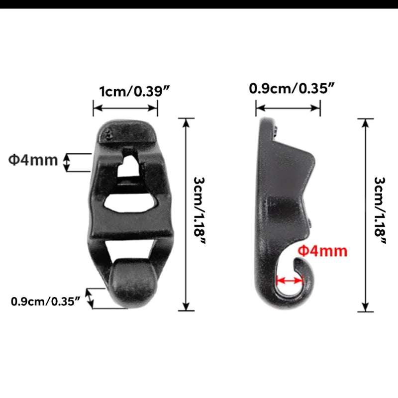 Tent touw spanners - Lichtgewicht & duurzaam - Bivakshop