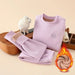Thermisch ondergoed voor jongens - Fleece met constante temperatuur (37°C) - Winter kleding set - Bivakshop
