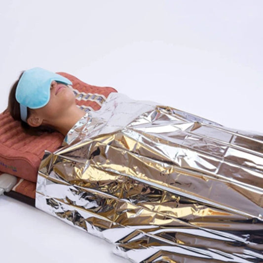 Thermische sauna deken 5 stuks – Far - infrarood therapie – Mylar overlevingsdeken - Bivakshop