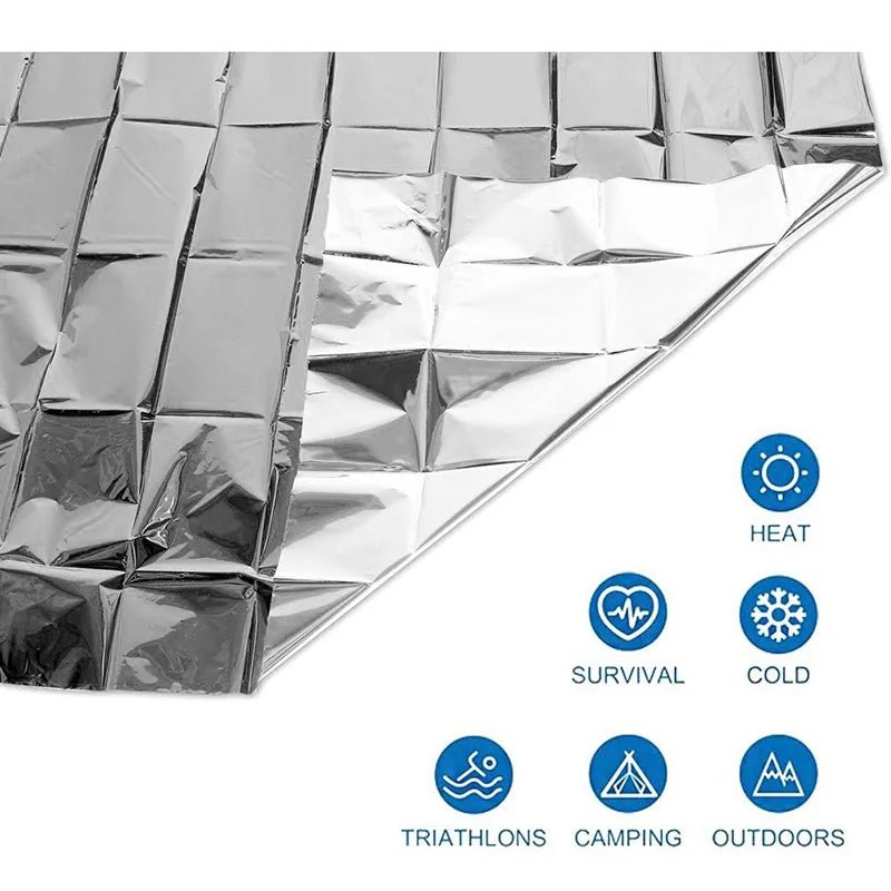 Thermische sauna deken 5 stuks – Far - infrarood therapie – Mylar overlevingsdeken - Bivakshop