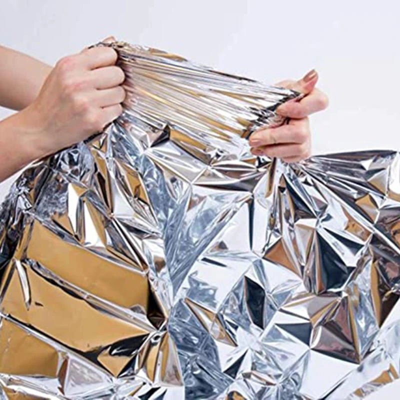 Thermische sauna deken 5 stuks – Far - infrarood therapie – Mylar overlevingsdeken - Bivakshop