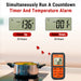 ThermoPro TP - 08C Draadloze Vleesthermometer – 150M Bereik – Dual Probe – BBQ, Smoker, Oven, Grill - Bivakshop