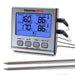 ThermoPro TP17 dubbele sondes digitale vleesthermometer - Grote LCD - scherm - Voor BBQ, oven en keuken - Bivakshop