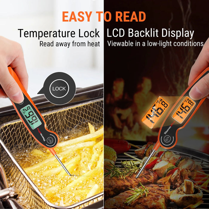 ThermoPro TP605 digitale BBQ - thermometer - Snel en waterdicht - Backlight en kalibratie - Bivakshop