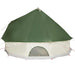 Tipitent – Waterdichte tent – Groen – Ruimtelijk ontwerp – 6, 8, 10 of 12 Personen - Bivakshop