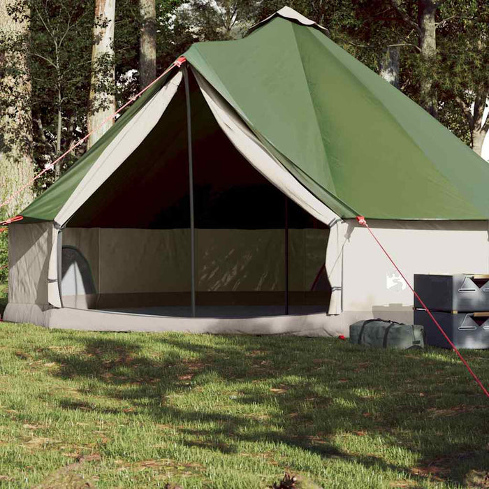 Tipitent – Waterdichte tent – Groen – Ruimtelijk ontwerp – 6, 8, 10 of 12 Personen - Bivakshop