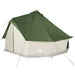 Tipitent – Waterdichte tent – Groen – Ruimtelijk ontwerp – 6, 8, 10 of 12 Personen - Bivakshop