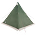 Tipitent – Waterdichte tent – Groen – Ruimtelijk ontwerp – 6 of 8 Personen - Bivakshop
