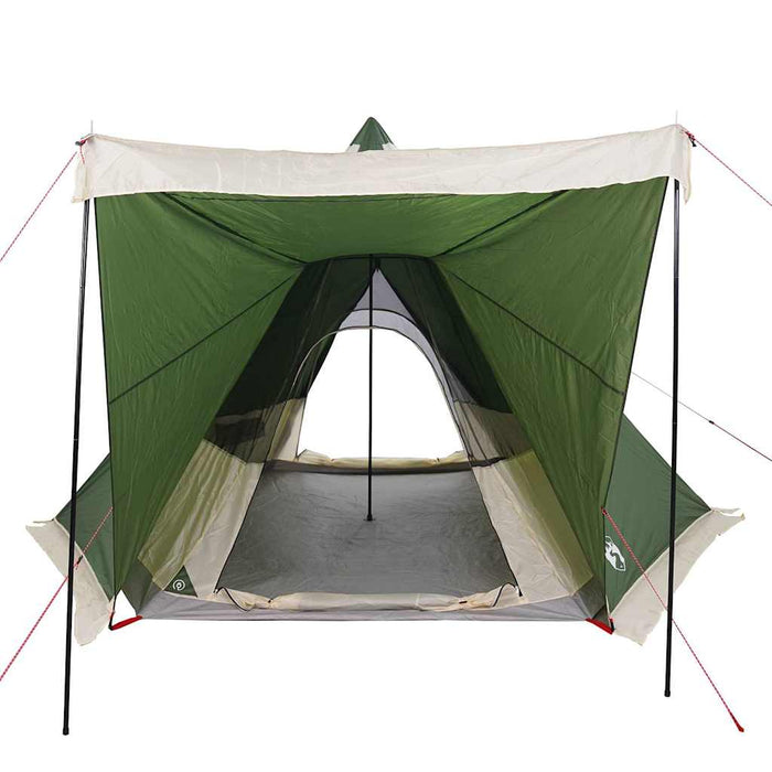 Tipitent – Waterdichte tent – Groen – Ruimtelijk ontwerp – 6 of 8 Personen - Bivakshop
