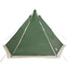 Tipitent – Waterdichte tent – Groen – Ruimtelijk ontwerp – 6 of 8 Personen - Bivakshop