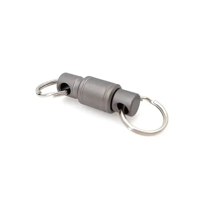 Titanium Rotate Buckle Portable Multifunctional EDC Outdoor Tool Titanium Alloy Waist Belt Quick Buckle Keyring - Bivakshop