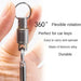 Titanium Rotate Buckle Portable Multifunctional EDC Outdoor Tool Titanium Alloy Waist Belt Quick Buckle Keyring - Bivakshop