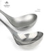 Titanium soeplepel met lange steel - Lichtgewicht campingbestek voor outdoor koken - Bivakshop