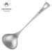 Titanium soeplepel met lange steel - Lichtgewicht campingbestek voor outdoor koken - Bivakshop