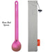 Titanium spork met lange steel - Ultralicht - Voor kamperen en picknicks - Bivakshop
