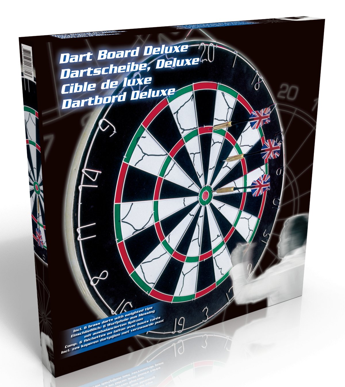 Toernooikwaliteit dartbord - Oefen als een pro met tweezijdig bord en 2 sets dartpijlen - Bivakshop