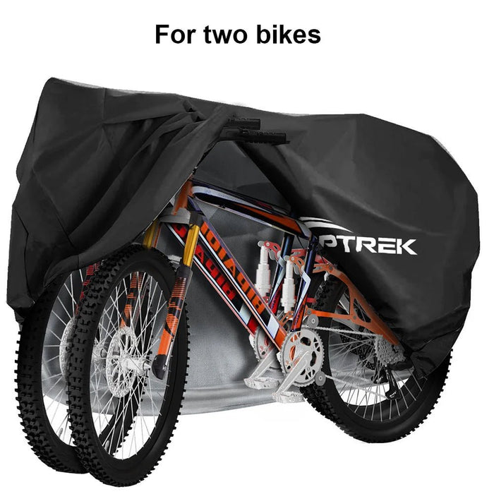 Toptrek fietsenhoes 210D oxford buitenopslag - Anti-UV fietsenhoes met waterdicht membraan - Bivakshop