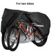 Toptrek fietsenhoes 210D oxford buitenopslag - Anti-UV fietsenhoes met waterdicht membraan - Bivakshop
