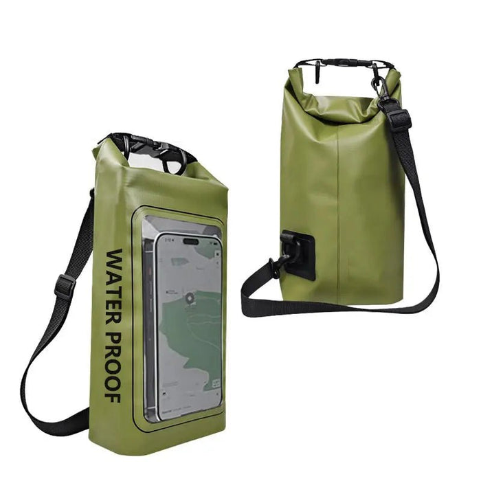 Touchscreen drybag 2 L – Waterdichte unisex tas voor outdoor & wateractiviteiten - Bivakshop