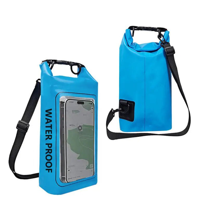 Touchscreen drybag 2 L – Waterdichte unisex tas voor outdoor & wateractiviteiten - Bivakshop