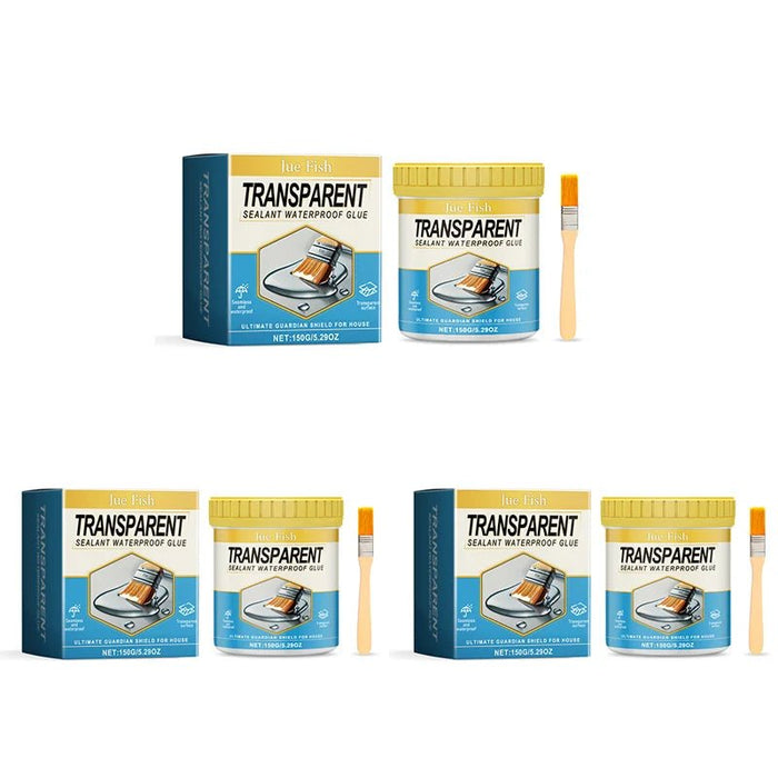 Transparante Waterdichte Afdichtingslijm (100 - 450g) – Onzichtbare Lekvrije Super Sealant - Bivakshop