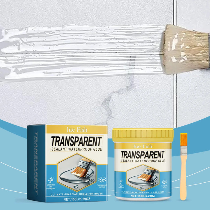 Transparante Waterdichte Afdichtingslijm (100 - 450g) – Onzichtbare Lekvrije Super Sealant - Bivakshop