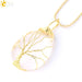 Tree of Life ketting - Natuurlijke stenen hanger - Tijgeroog, rozenkwarts en amethist - Bivakshop